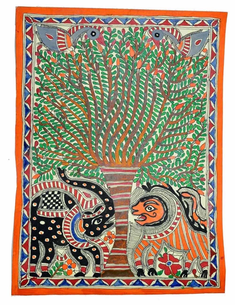 Amazon.co.jp: craftuno従来ミティラー画depicting 